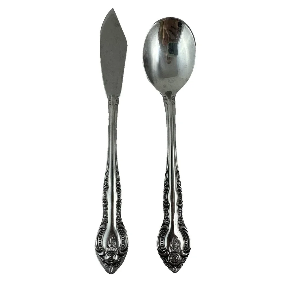 Washington Forge Charleston Classic Butter Knife & Sugar Spoon Set